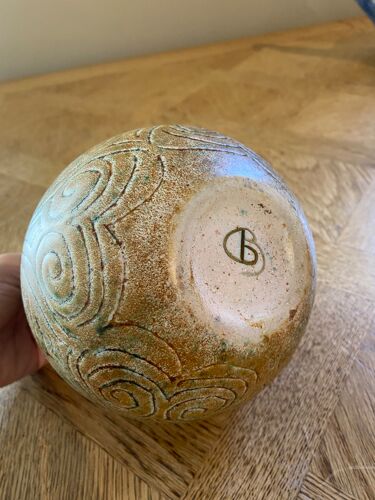 Vase boule en céramique Bernard Buffat