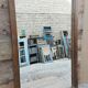 Burmese teak mirror