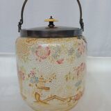 B Grayson & Son Sheffield Crackle Ceramic Cookie Jar