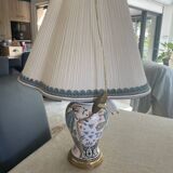 Desvres earthenware lamp