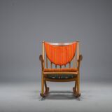 No. 182 Teak Rocking Chair by Frank Reenskaug for Bramin, 1960s
