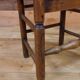 British wooden chair, nineteenth century, England