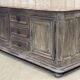 Enfilade of the eighteenth century in oak, top false marble