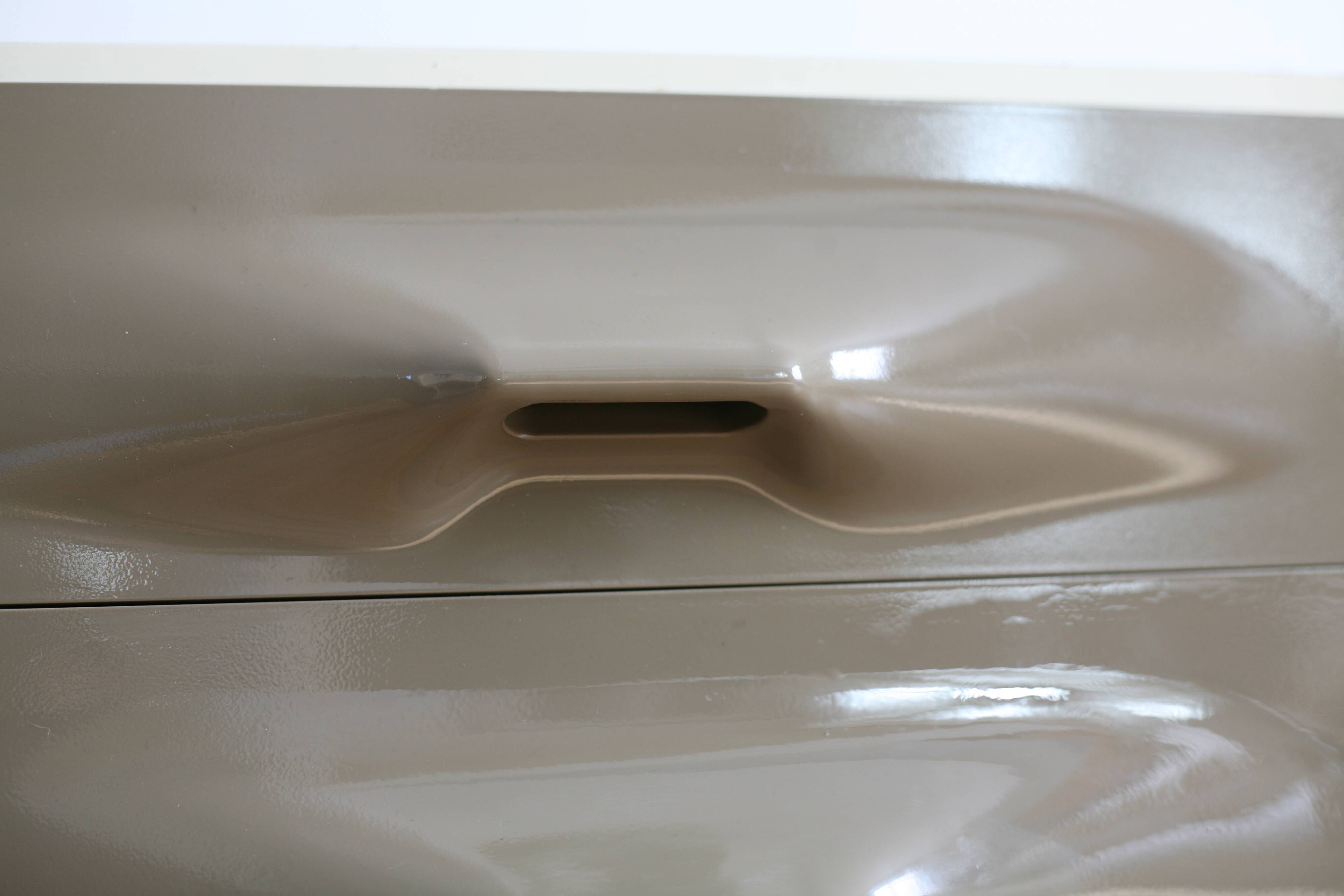 Low storage unit, Raymond Loewy, Doubinsky Frères, 1970s