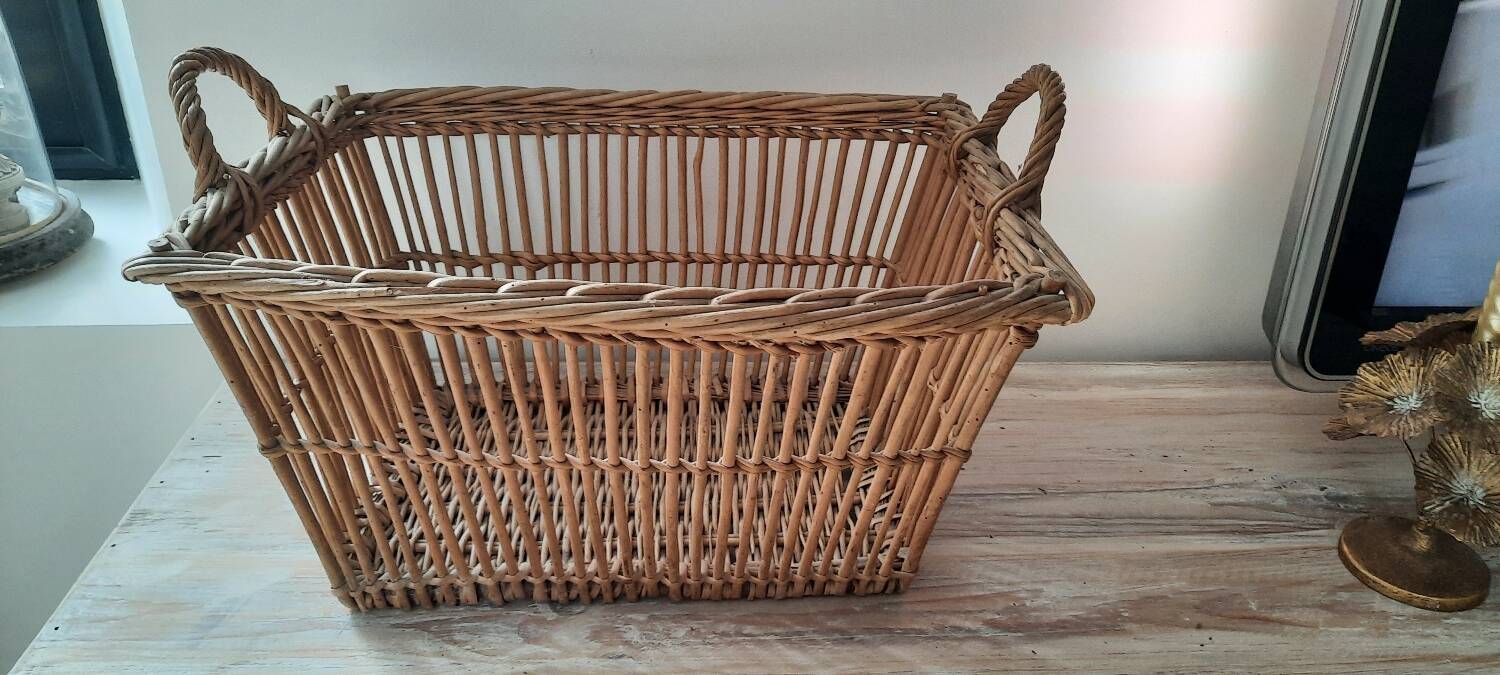 Old laundry basket