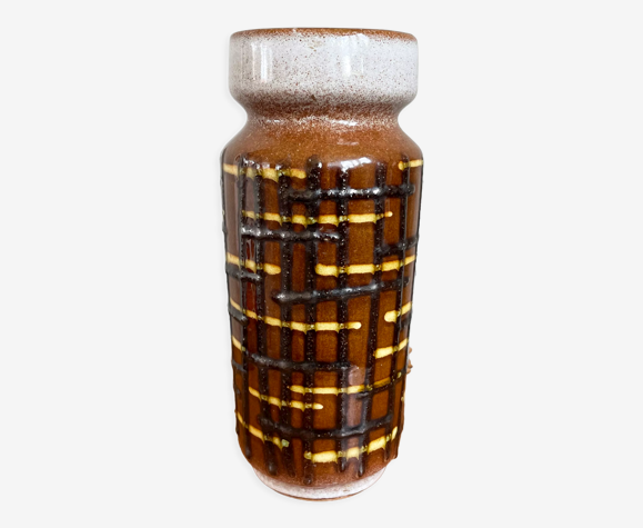 Vase abstrait, poterie d’art vintage ouest-allemande (WGP) VEB Haldensleben 3041B