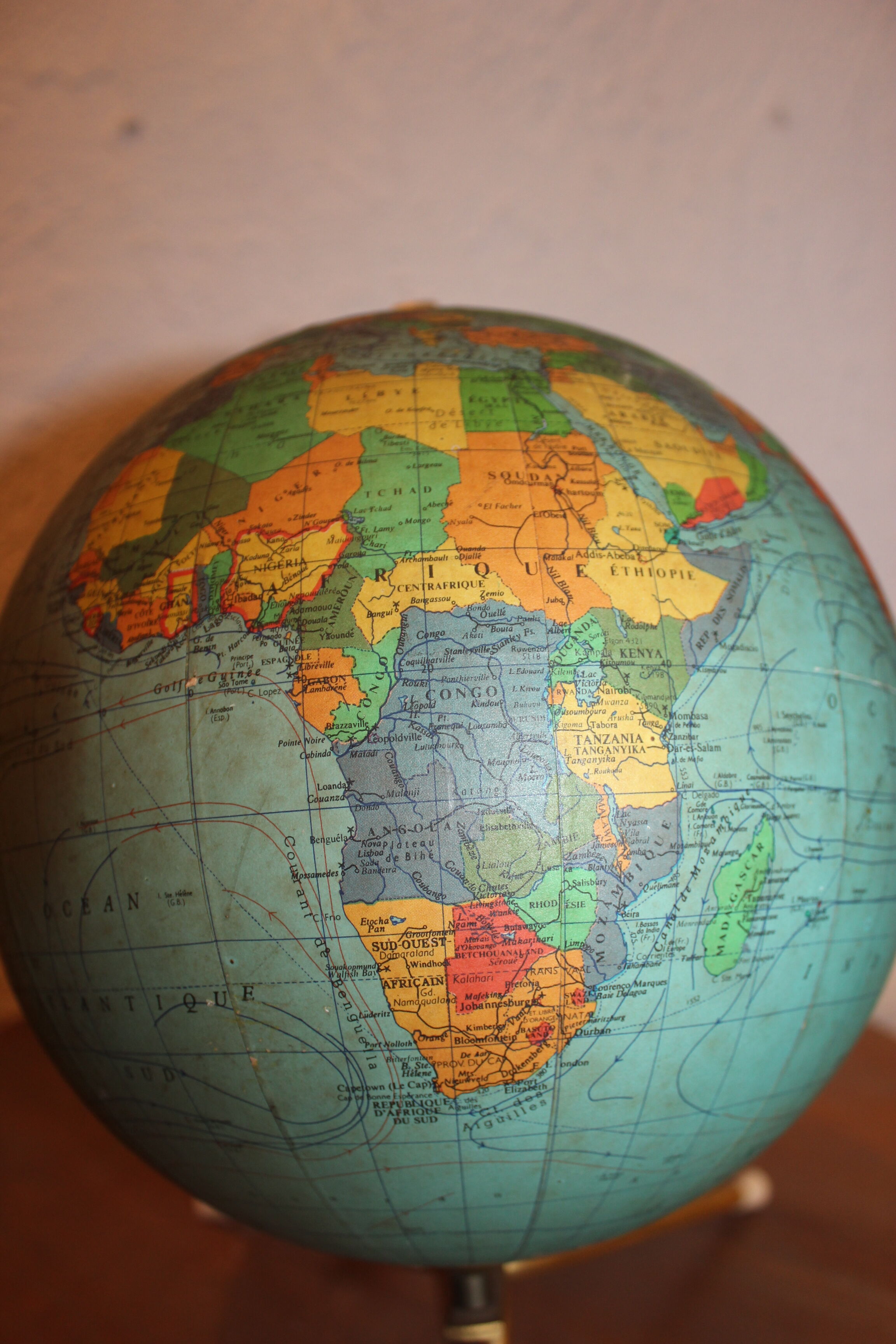 Globe world ancient