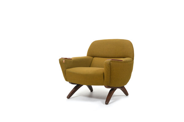 Ensemble de salon banane « Geisha » par Leif Hansen c.1960
