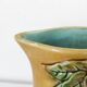 1900 earthenware pitcher with pink flowers