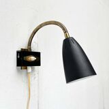 Modern mid-century wall lamp with a swan neck by Aris, Finland, 1950s