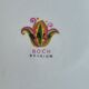 Plates Boch Belgium 'Bali' 70s Vintage