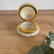 Boîte onyx laiton