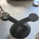 Roche bobois extendable glass dining table