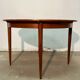 Vintage 1960s teak extendable Scandinavian table.
