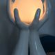 40cm ceramic hands lamp