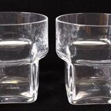 Glass service for 6, 17 pieces Sergio Asti for Arnolfo di Cambio.