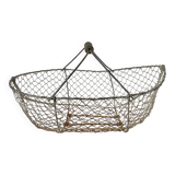 Old wire apple basket