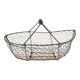 Old wire apple basket