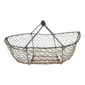 Old wire apple basket