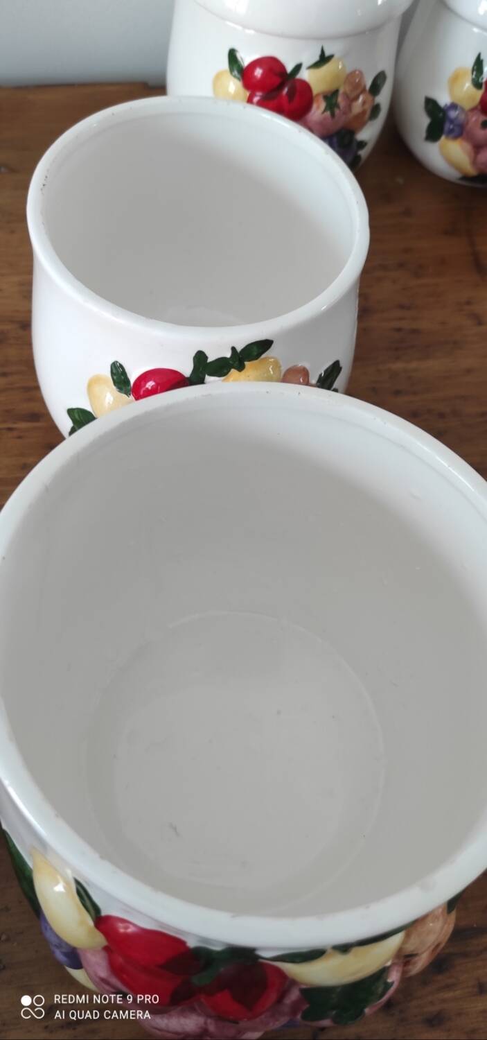 Barbotine Kitchen Pot Set