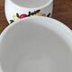 4 pots de cuisine en barbotine