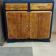 Buffet mado bas couleur miel