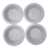 Speckled soup plates