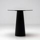 Dining table Container Marcel Wanders, black base and white top.