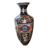 Pair of cloisonné vase