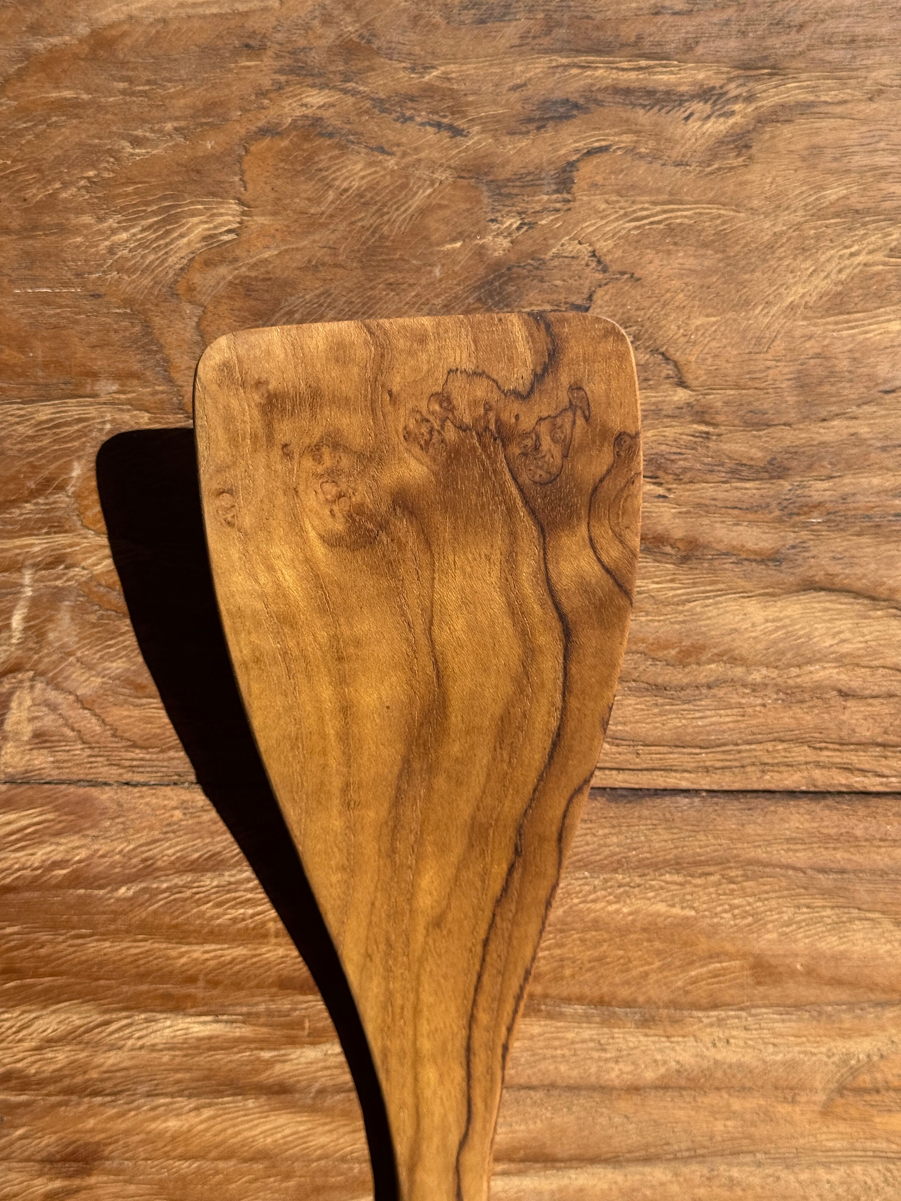 Spatula, teak kitchen utensil L32 W8