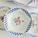 Set of 6 Lunéville K&G soup plates, Henri decor
