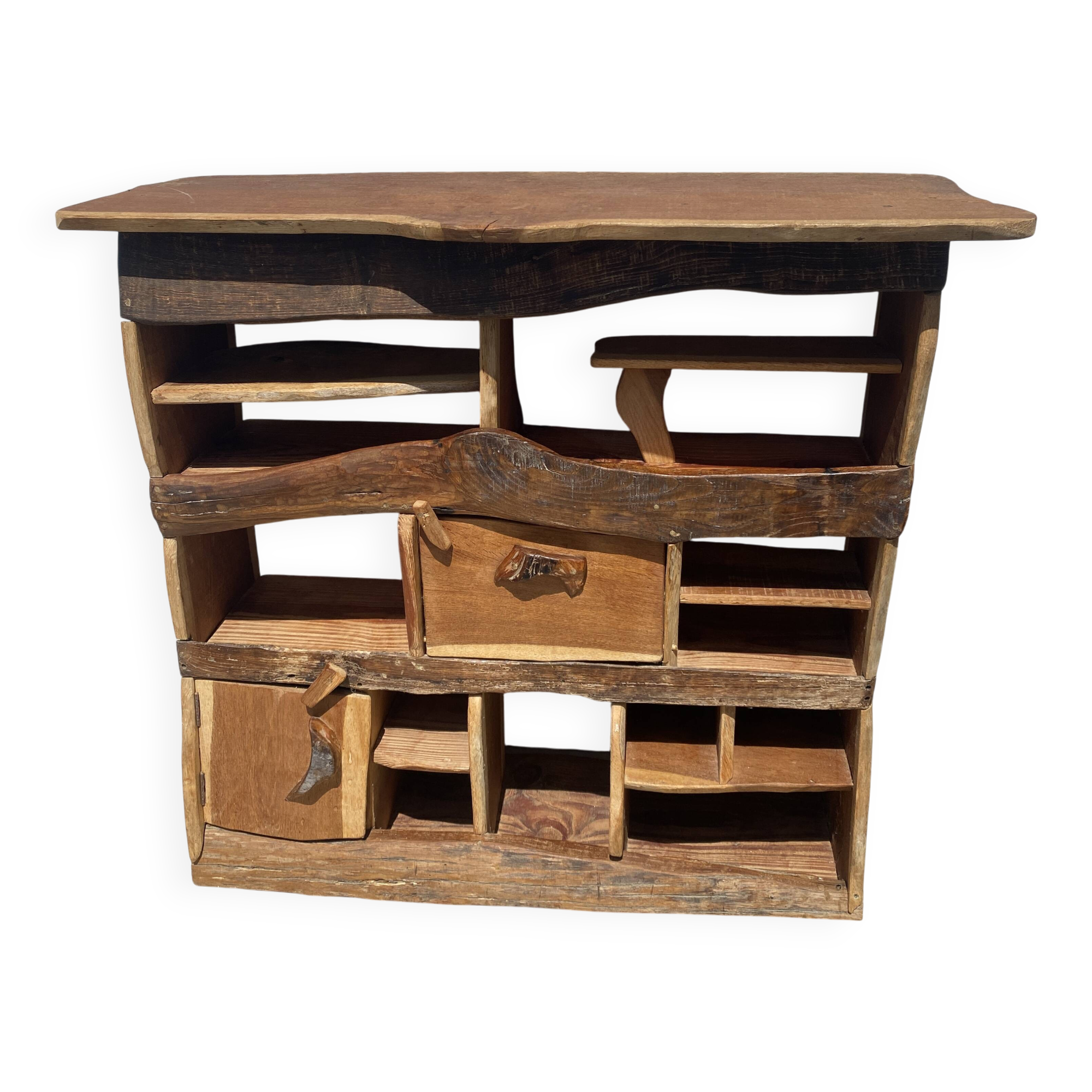 Brutalist chalet bar buffet furniture