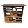 Brutalist chalet bar buffet furniture