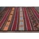 1970s Turkish Hand-Knotted Wool Cotton Purple Area Rug 100x134