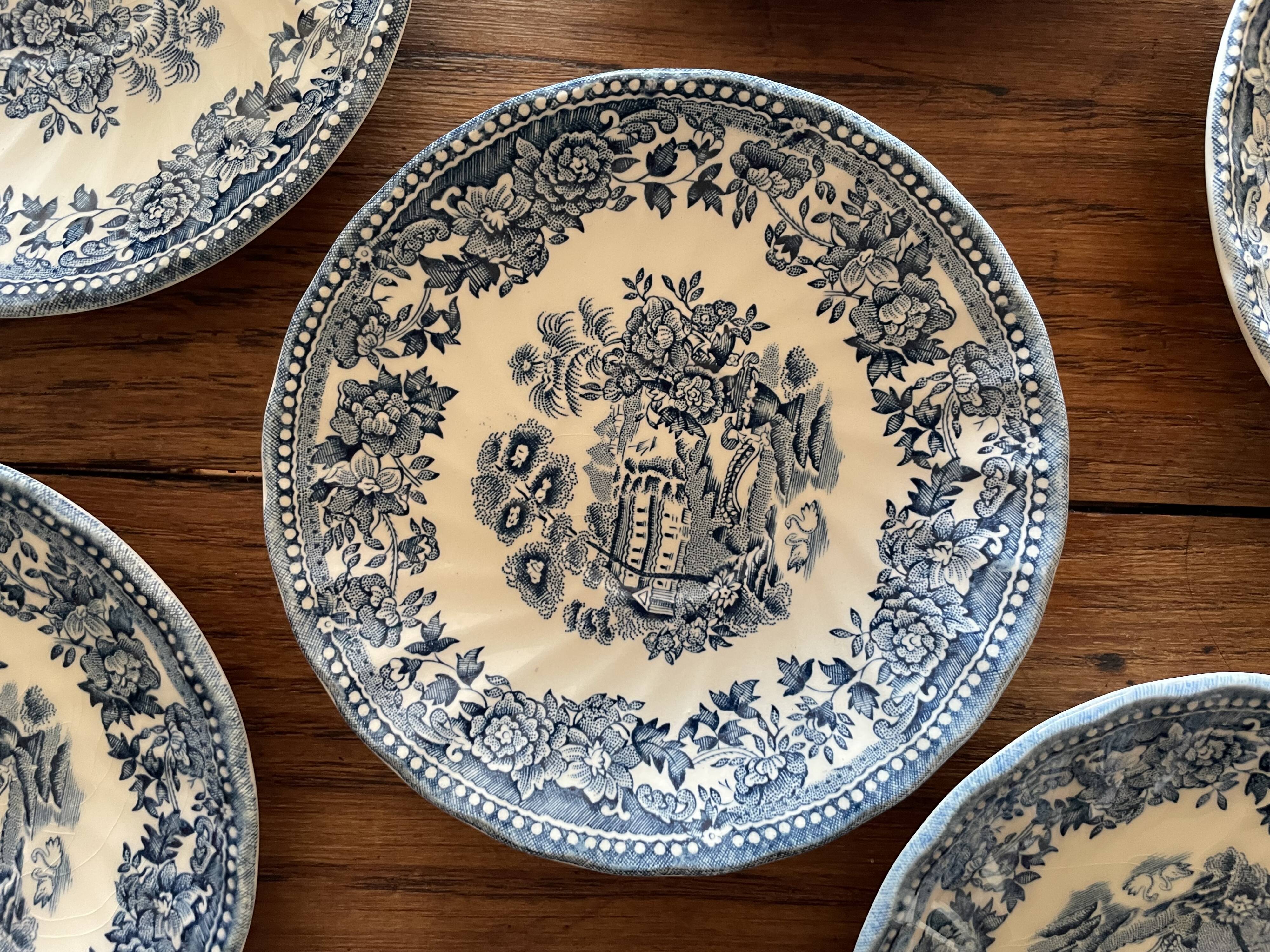 Service à café anglais Staffordshire