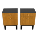 Ensemble de deux tables de nuit par Halabala pour UP Zavody, années 1950