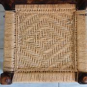 2 traditional Pida chairs, India, 1950s/60s