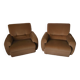 Velvet armchairs