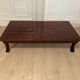 Table basse laque rouge et or 1970s