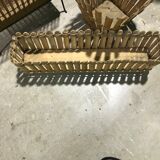 Vintage bamboo basket