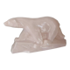 Art deco sculture polar bear ceramics 1930s