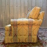 Canapé de style anglais en soie - damas