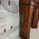 Wooden fireplace mantel