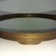 19th century bronze and mirror table centre