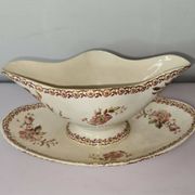 Saucière en porcelaine de gien