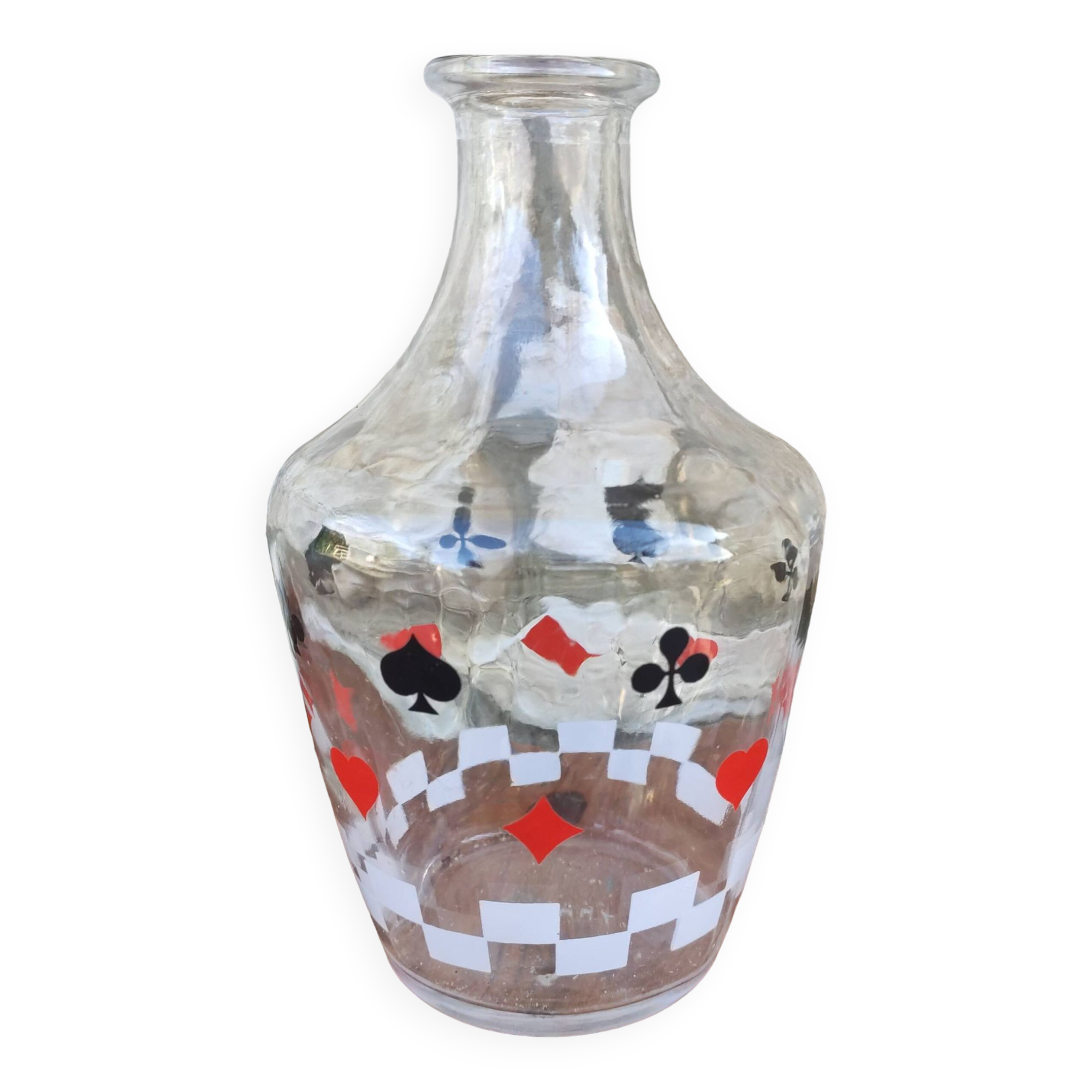 Carafe jeux de cartes