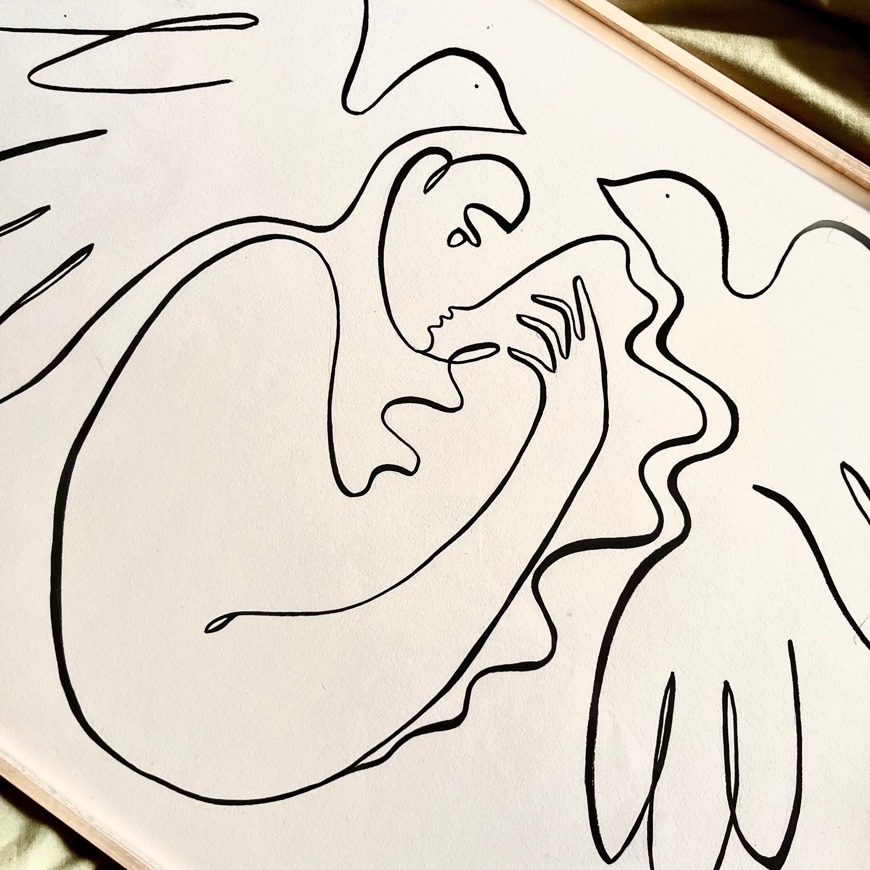 “The sunrise of Héméré”, 2023, format 50 x 70 cm by Atelier Agapé