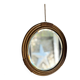 Miroir vintage en rotin