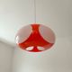 Lampe pendentif UFO œil de bug orange/blanc – Massive