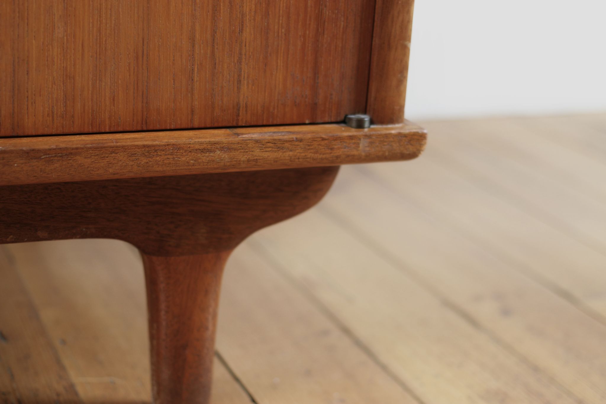 Scandinavian hi-fi furniture in teak 1960